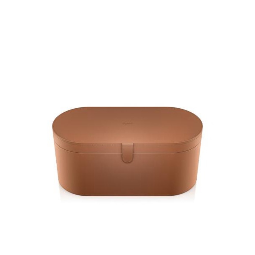 Dyson Brown Oval Storage Box, empty